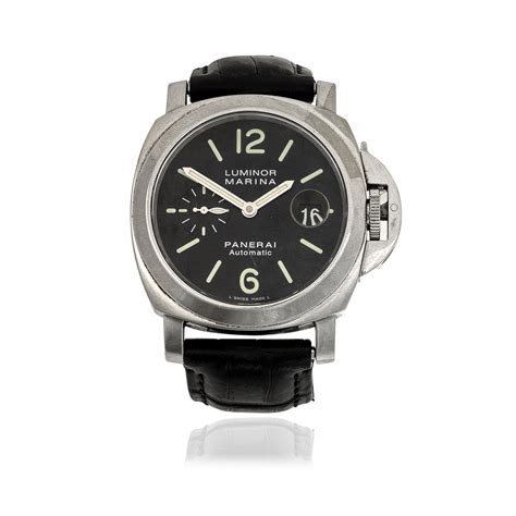 Bonhams : Panerai. A stainless steel automatic calendar 